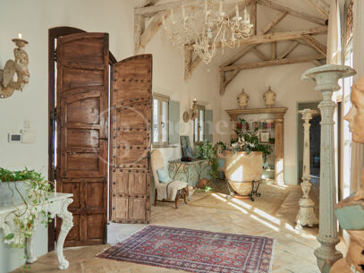 Villa Santa Katerina - med panoramautsikt i El Madroñal, Benahavis