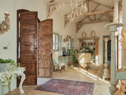 Villa Santa Katerina - med panoramautsikt i El Madroñal, Benahavis