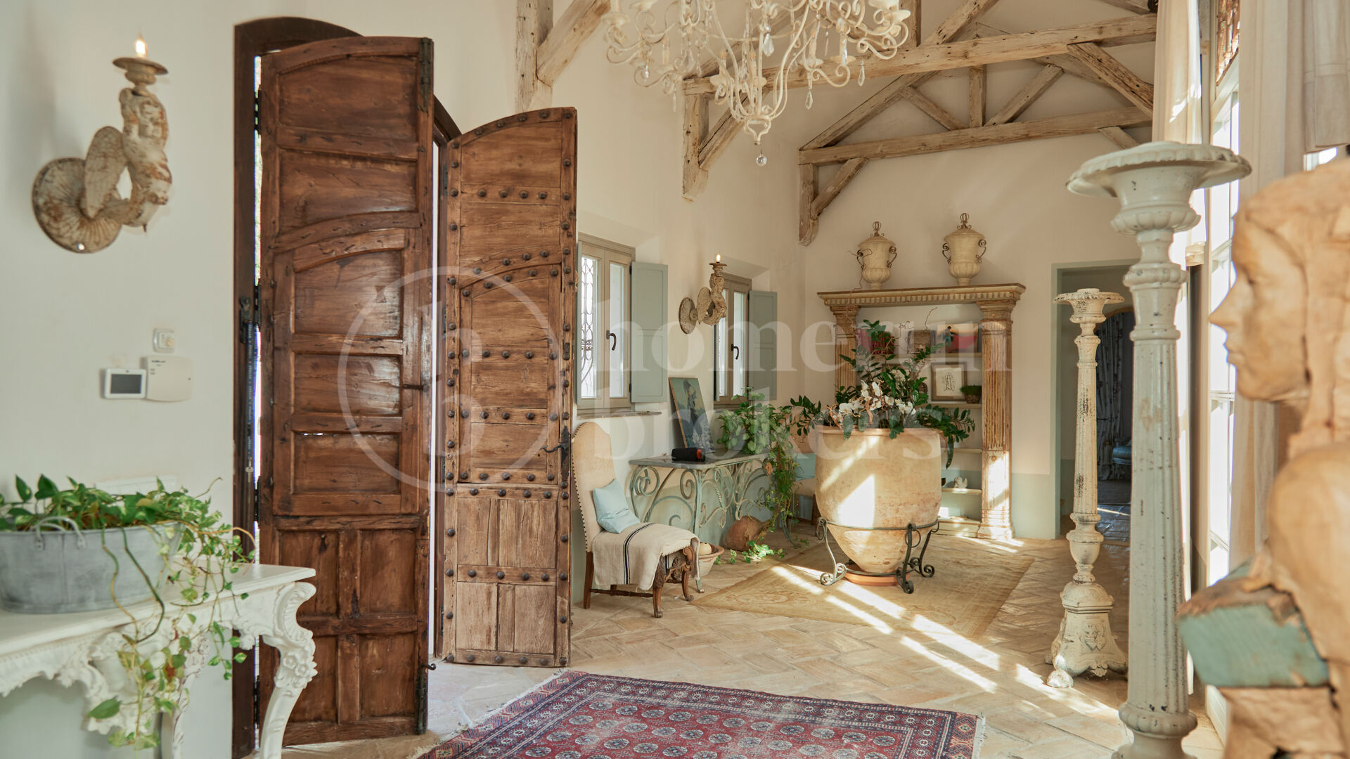 Villa Santa Katerina - med panoramautsikt i El Madroñal, Benahavis