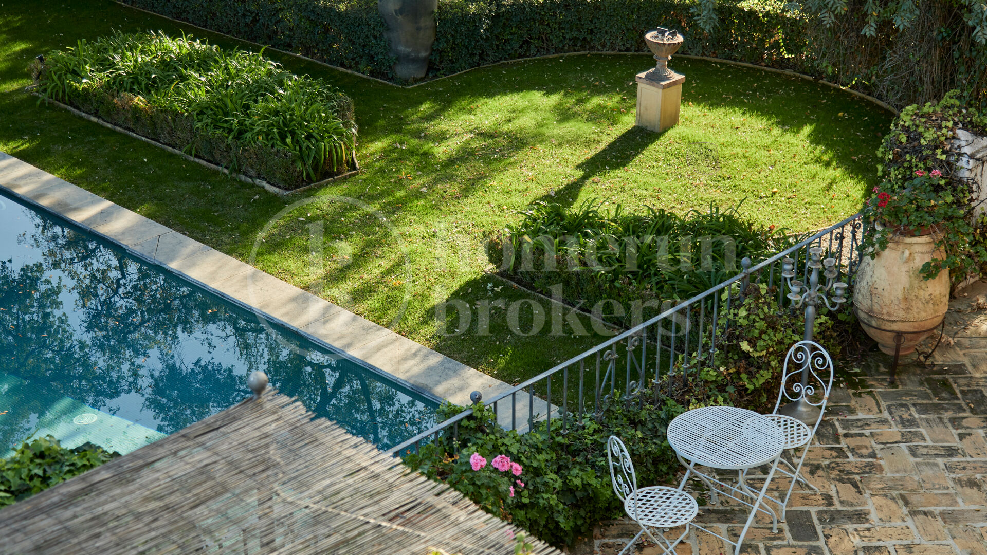 Villa Santa Katerina - med panoramautsikt i El Madroñal, Benahavis
