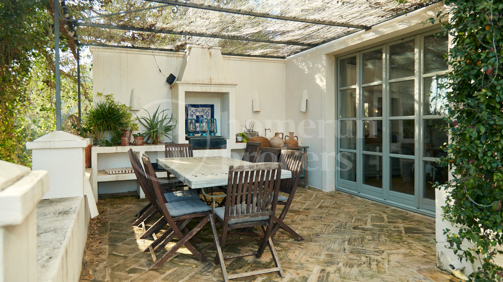 Villa Santa Katerina - med panoramautsikt i El Madroñal, Benahavis