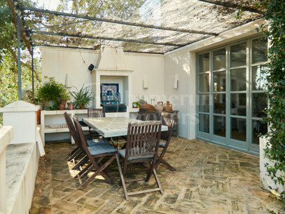Villa Santa Katerina - med panoramautsikt i El Madroñal, Benahavis