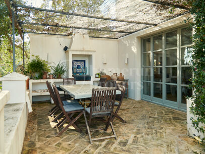 Villa Santa Katerina - med panoramautsikt i El Madroñal, Benahavis