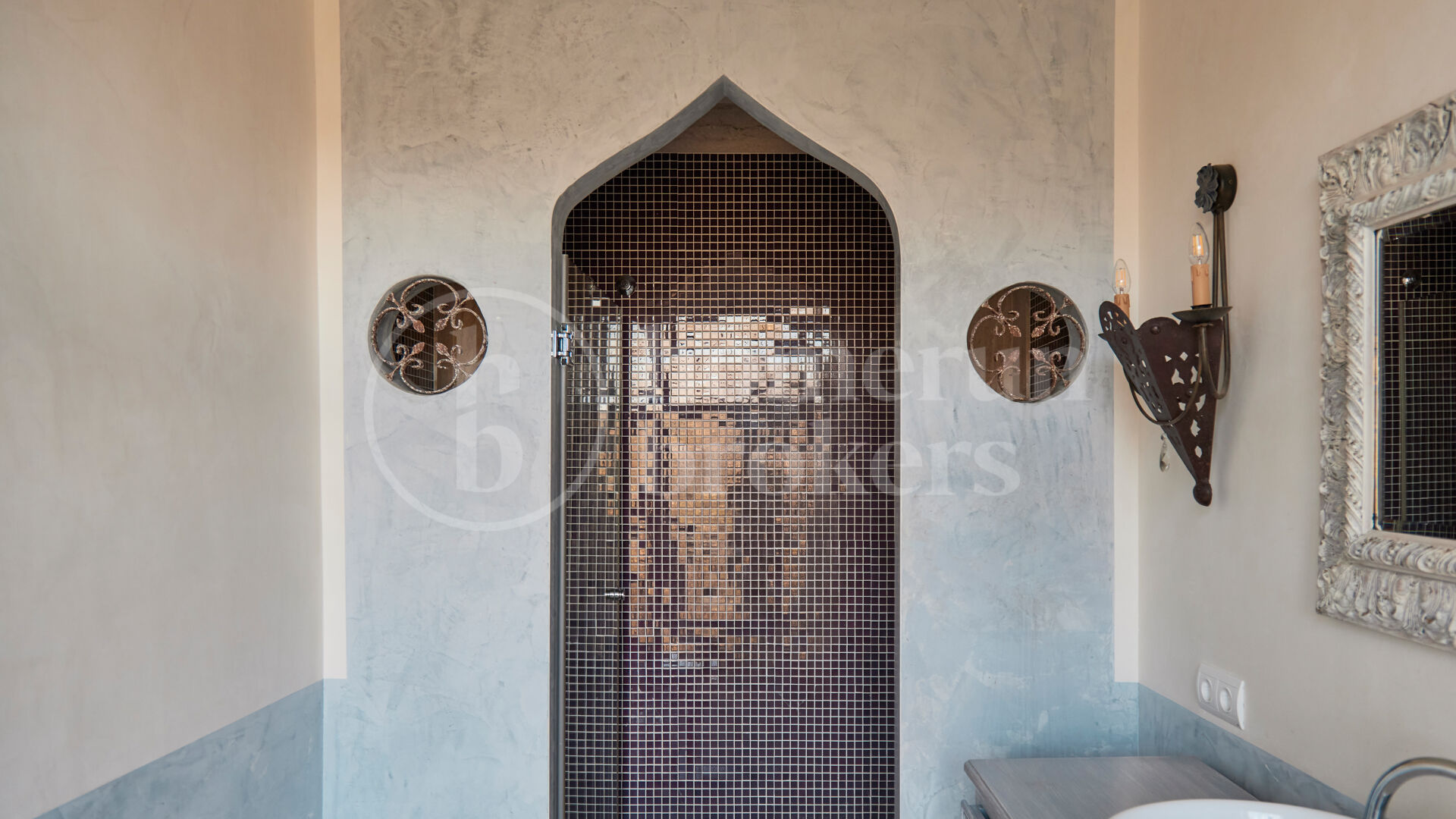 Villa Santa Katerina - med panoramautsikt i El Madroñal, Benahavis