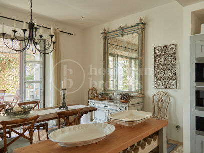 Villa Santa Katerina - med panoramautsikt i El Madroñal, Benahavis