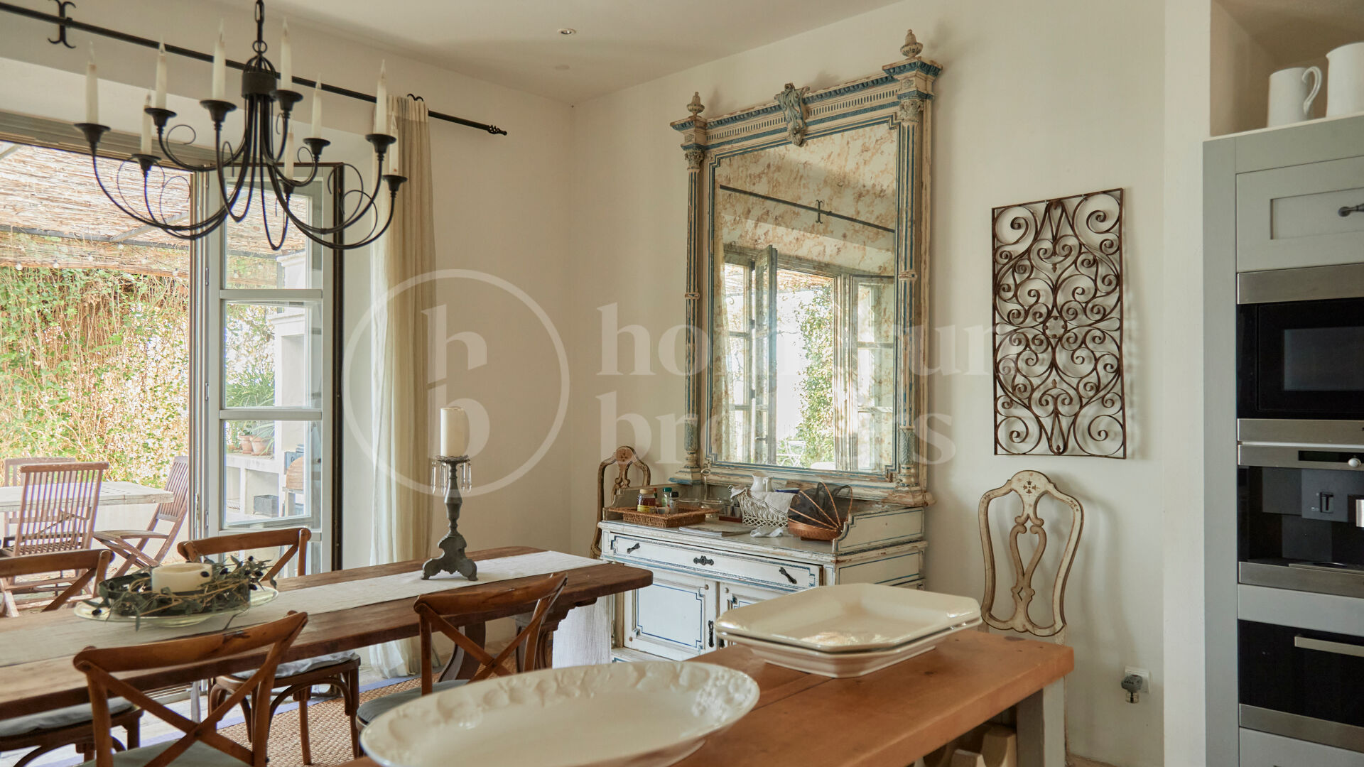 Villa Santa Katerina - med panoramautsikt i El Madroñal, Benahavis