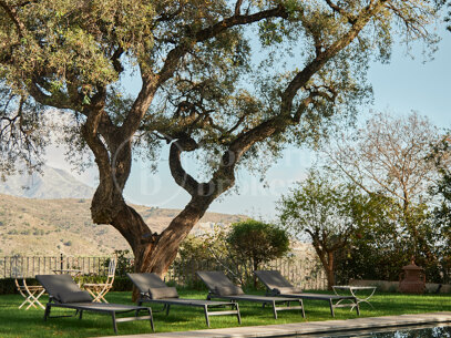 Villa Santa Katerina - med panoramautsikt i El Madroñal, Benahavis