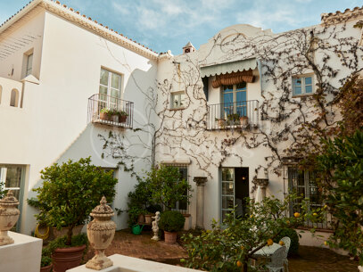 Villa Santa Katerina - med panoramautsikt i El Madroñal, Benahavis