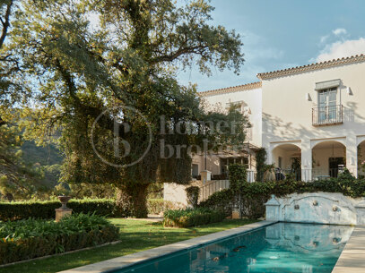 Villa Santa Katerina - med panoramautsikt i El Madroñal, Benahavis