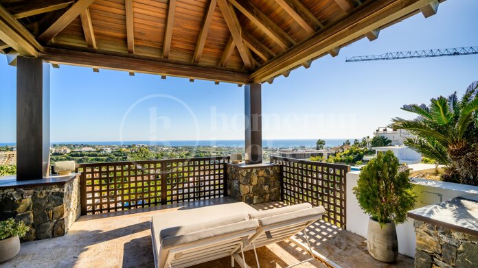 Villa Ananda - with Sea Views in Los Flamingos, Benahavis