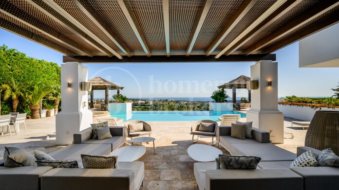 Villa Ananda - with Sea Views in Los Flamingos, Benahavis