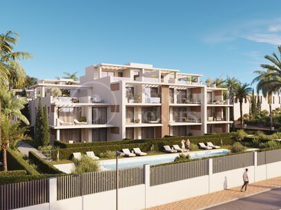 Penthouse Royale - Strandnära i nya Golden Mile, Estepona