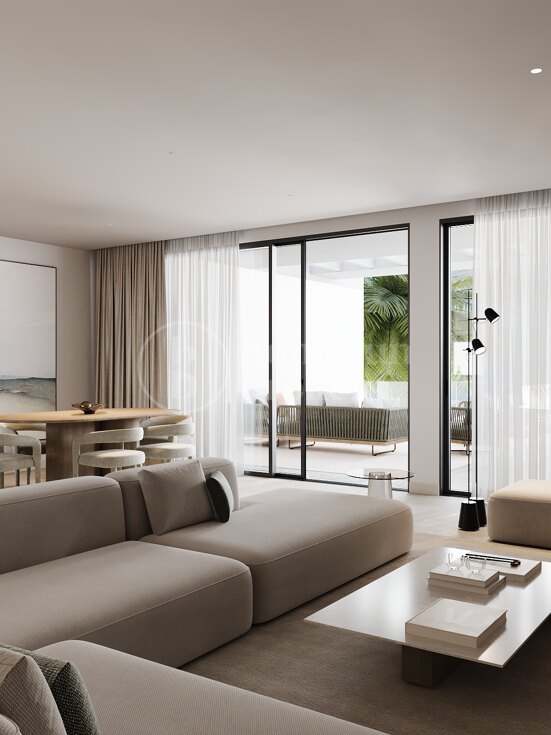 Penthouse Royale - Strandnära i nya Golden Mile, Estepona