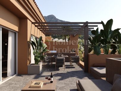 Penthouse La Cerquilla - Completely Renovated in Les Belvederes, Nueva Andalucia