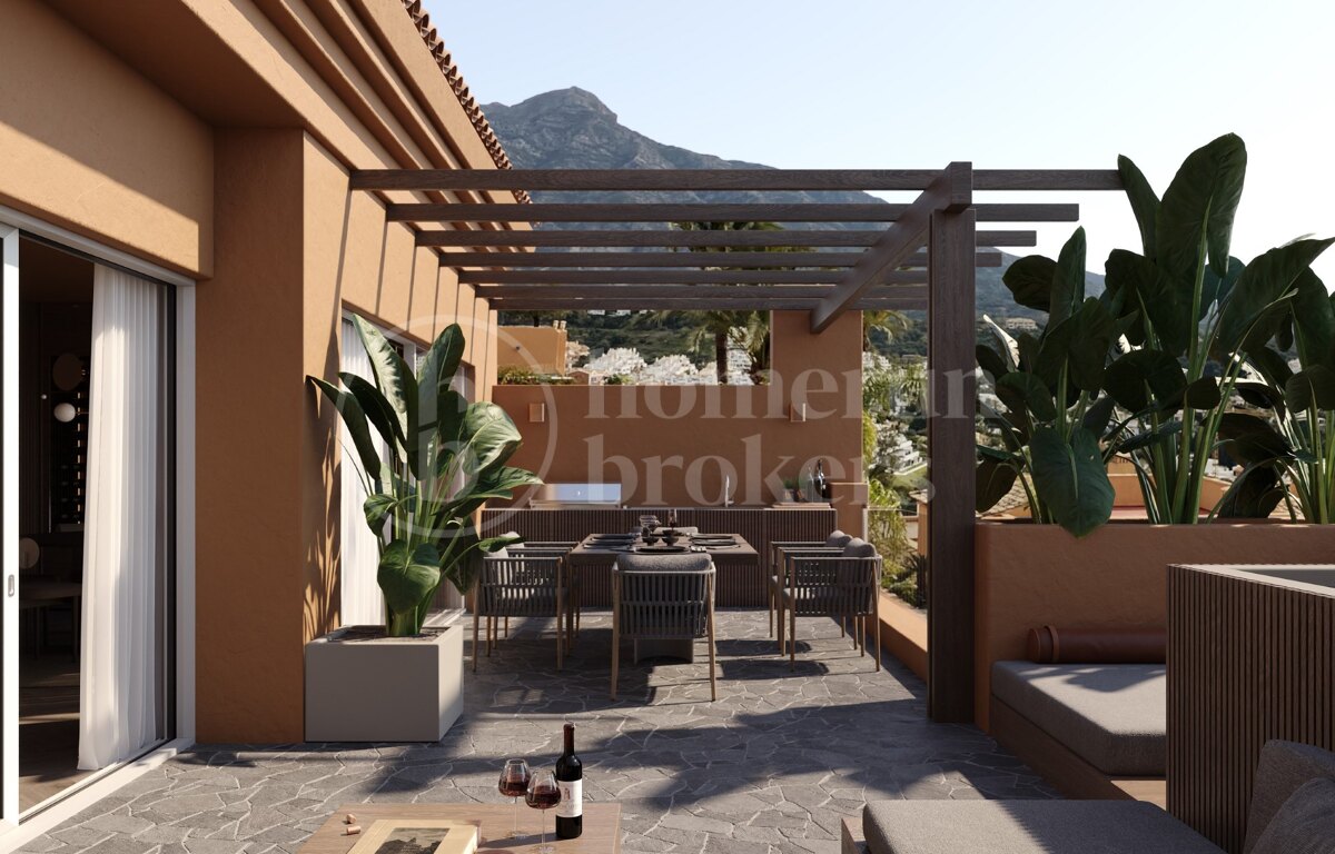Duplex Penthouse Les Belvederes, Nueva Andalucia