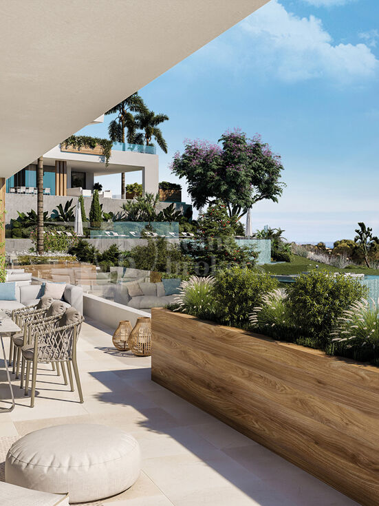 Lägenhet Marbella Sunset - Helt ny frontlinje golflägenhet i Cabopino