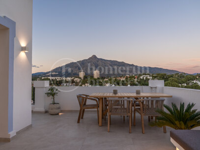 Penthouse Las Lolas - Luxury Penthouse with Sea and Mountain Views in Nueva Andalucia