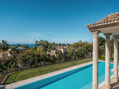 Villa Sinfonía - Lyxig neoklassisk egendom med panoramautsikt över havet i Sierra Blanca