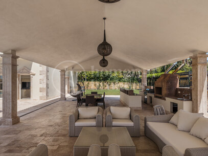 Villa Sinfonía - Lyxig neoklassisk egendom med panoramautsikt över havet i Sierra Blanca