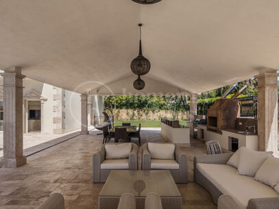 Villa Sinfonía - Lyxig neoklassisk egendom med panoramautsikt över havet i Sierra Blanca