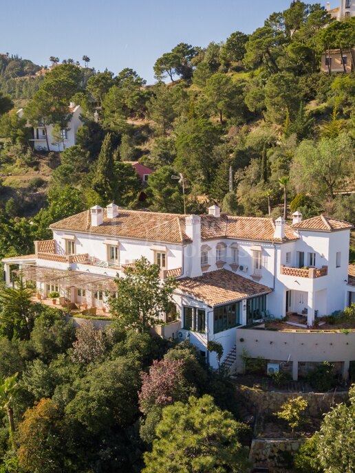 Villa La Vela - Villa with Guest House and Panoramic Views in El Madroñal, Benahavís