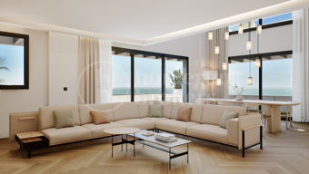 Penthouse Octavia 41 – Luxury Frontline Beach Duplex in Málaga