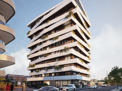 Penthouse Octavia 41 – Lyxfront Beach Duplex i Málaga