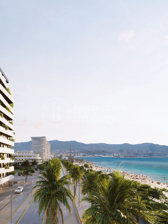 Lägenhet Octavia 39 - Exklusiv Frontline Beach i Málaga