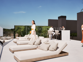 Lägenhet Octavia 39 - Exklusiv Frontline Beach i Málaga
