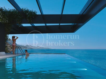 Penthouse Octavia 40 – Lyxfront Beach Duplex i Málaga