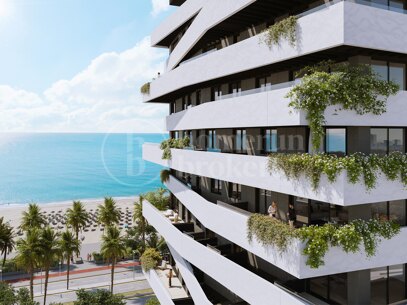 Penthouse Octavia 40 – Lyxfront Beach Duplex i Málaga