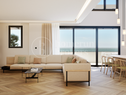 Penthouse Octavia 40 – Lyxfront Beach Duplex i Málaga