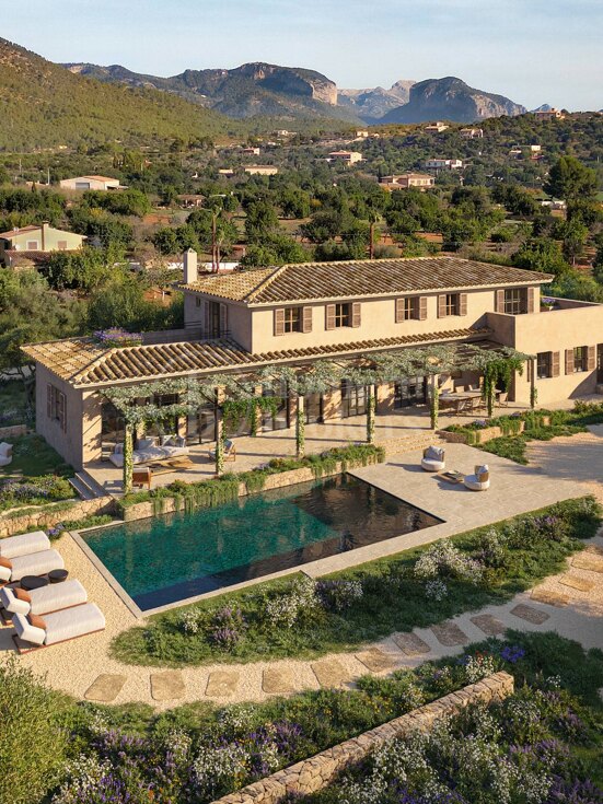 Finca Ca Na Serra - Beautiful finca under construction in Santa Maria