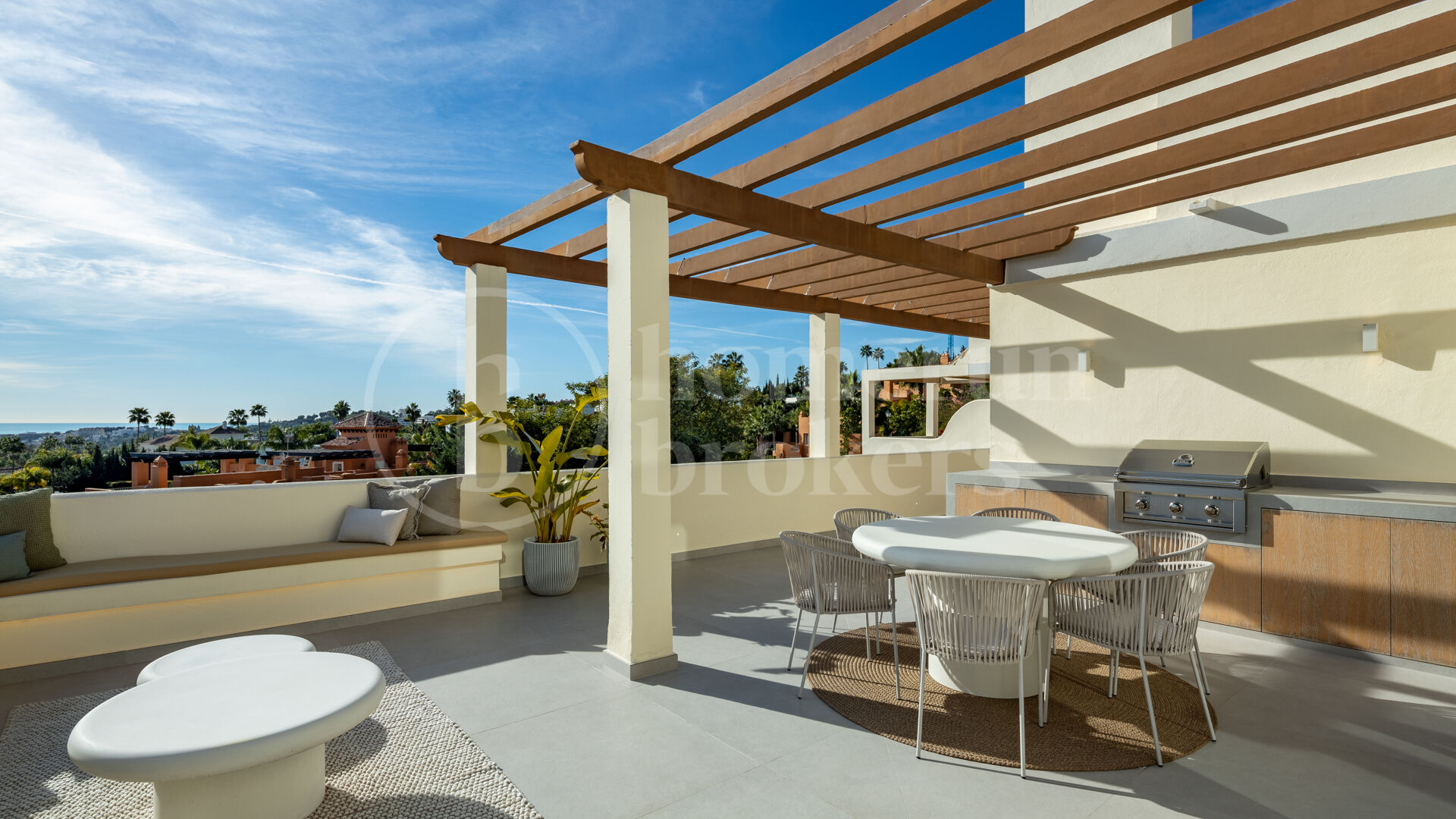 Penthouse Belvederes 23 – Sofistikerad Dubblett med Panoramavyer