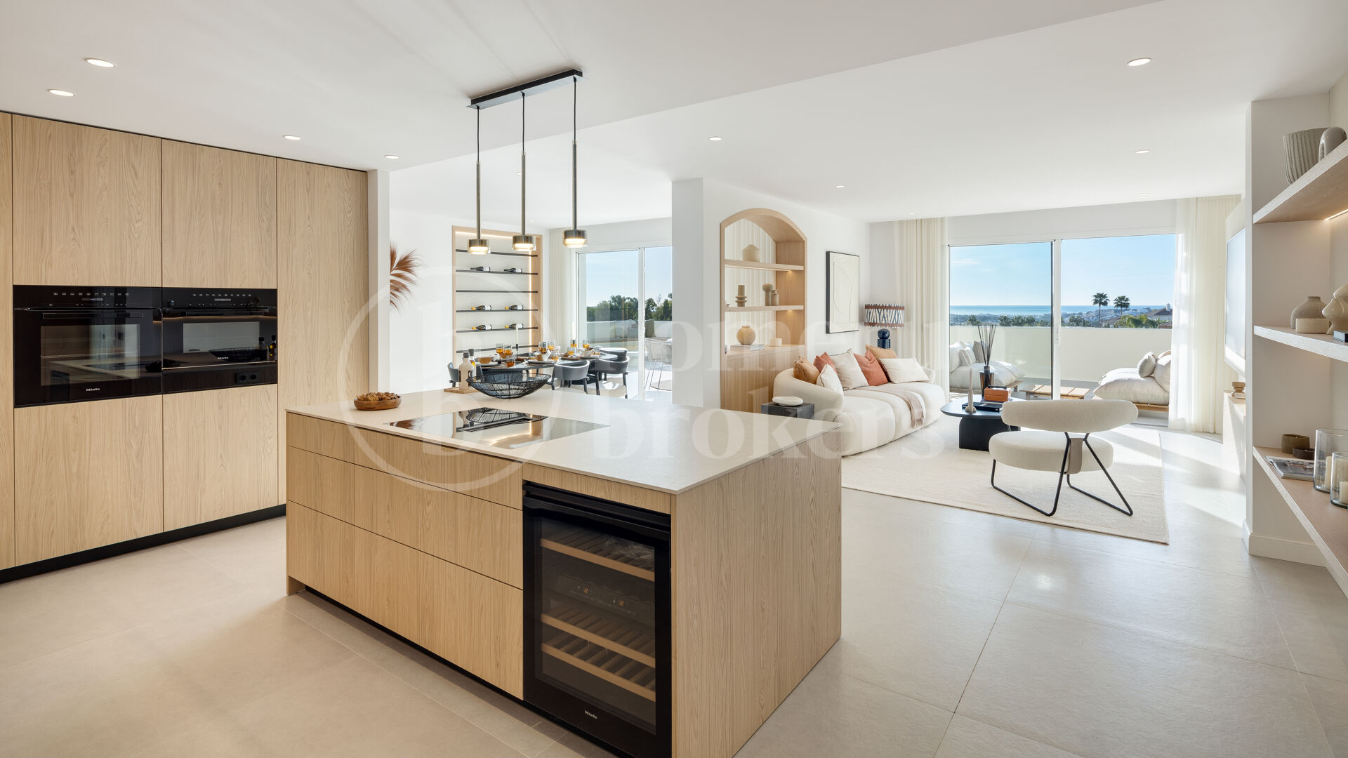 Penthouse Belvederes 23 – Sofistikerad Dubblett med Panoramavyer