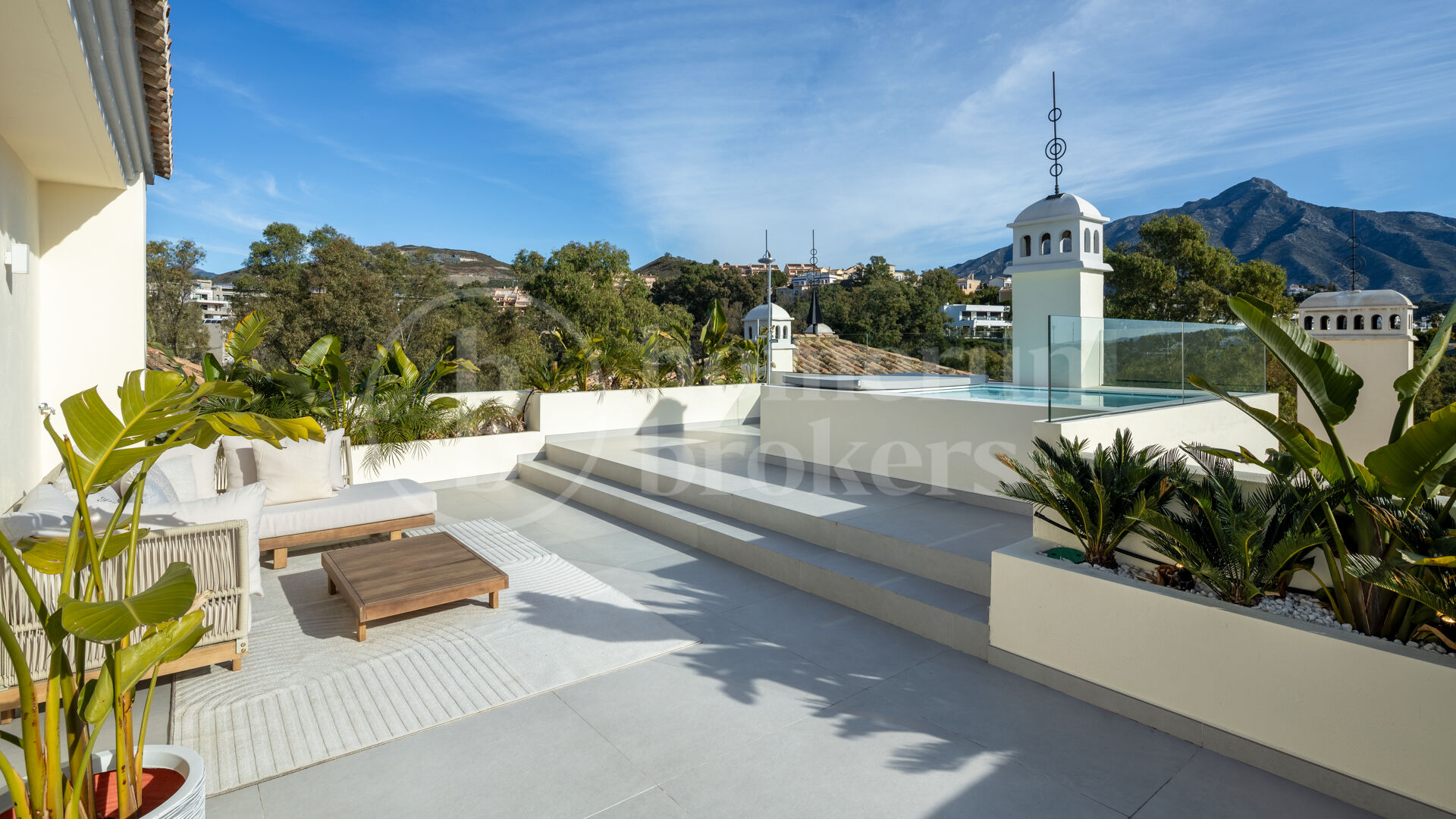 Penthouse Belvederes 23 – Sofistikerad Dubblett med Panoramavyer