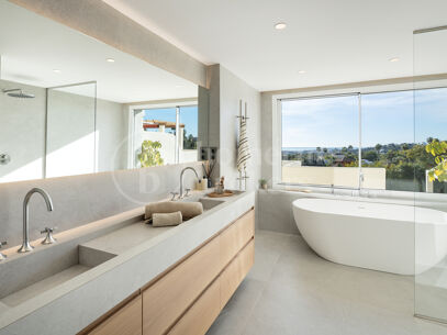 Penthouse Belvederes 23 – Sofistikerad Dubblett med Panoramavyer