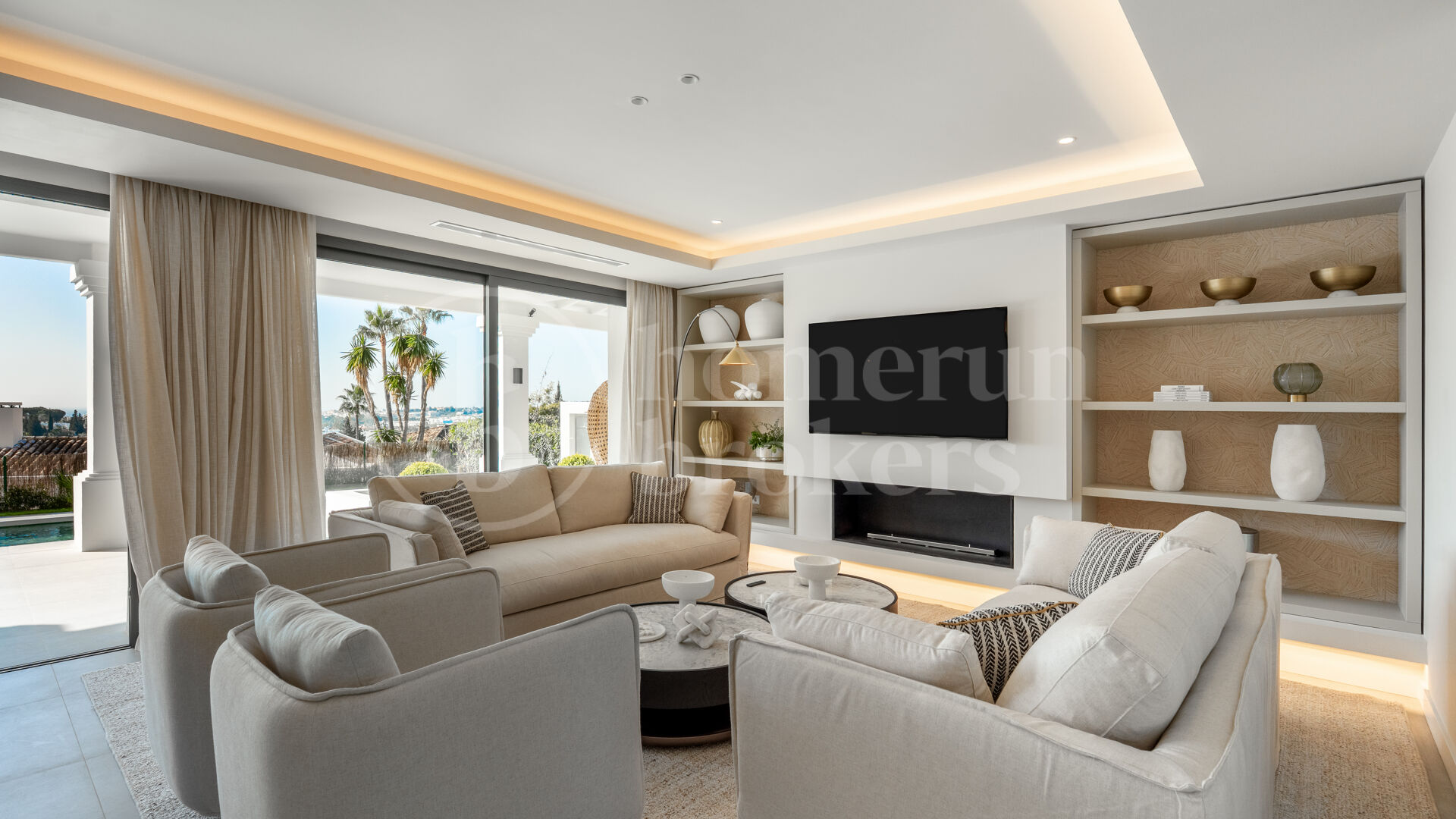Villa Daria – Med Panoramautsikt över Hav och Golf i Nueva Andalucía, Marbella