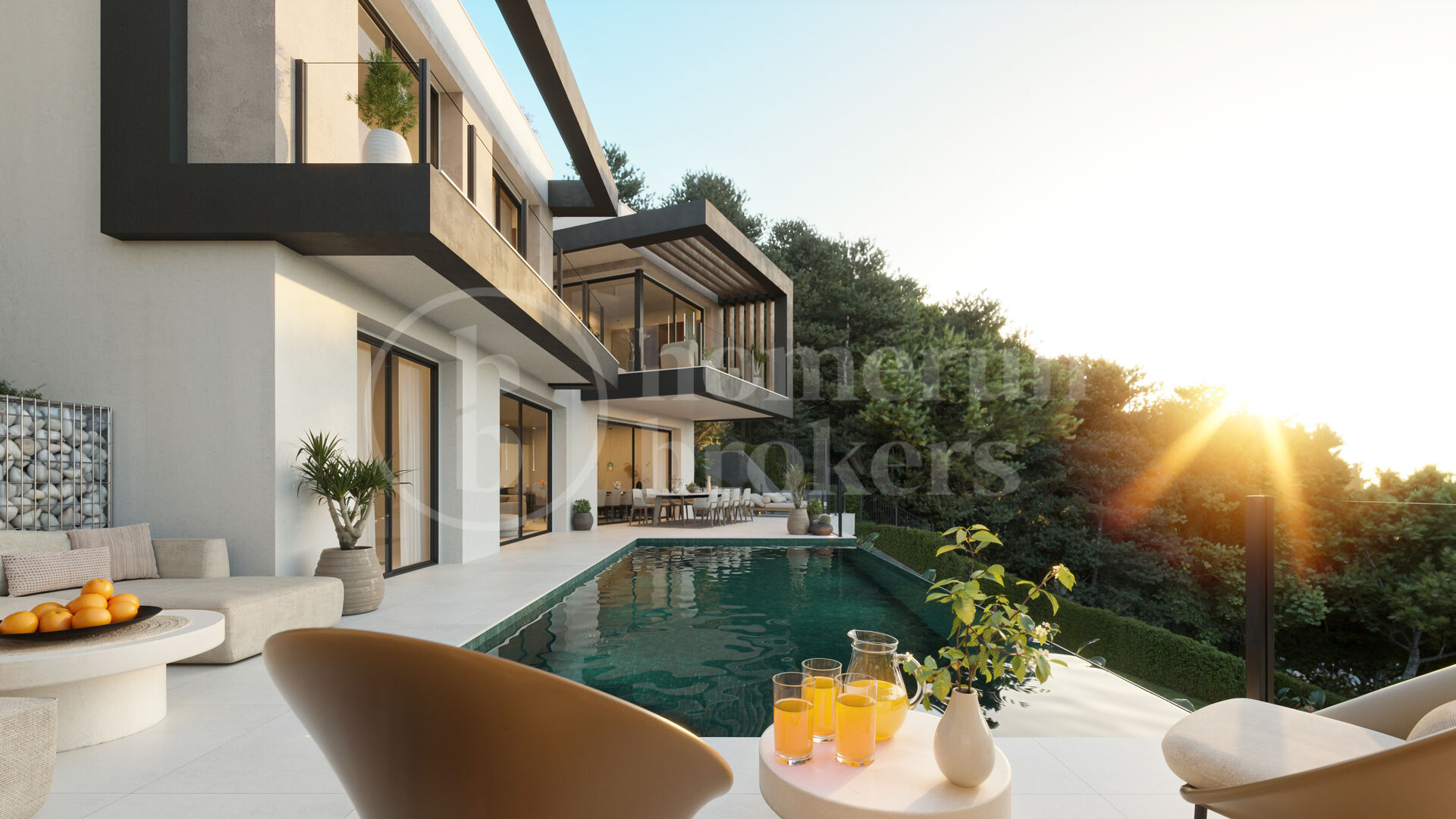Villa Almendro - Villa under construction in Pinares HIlls