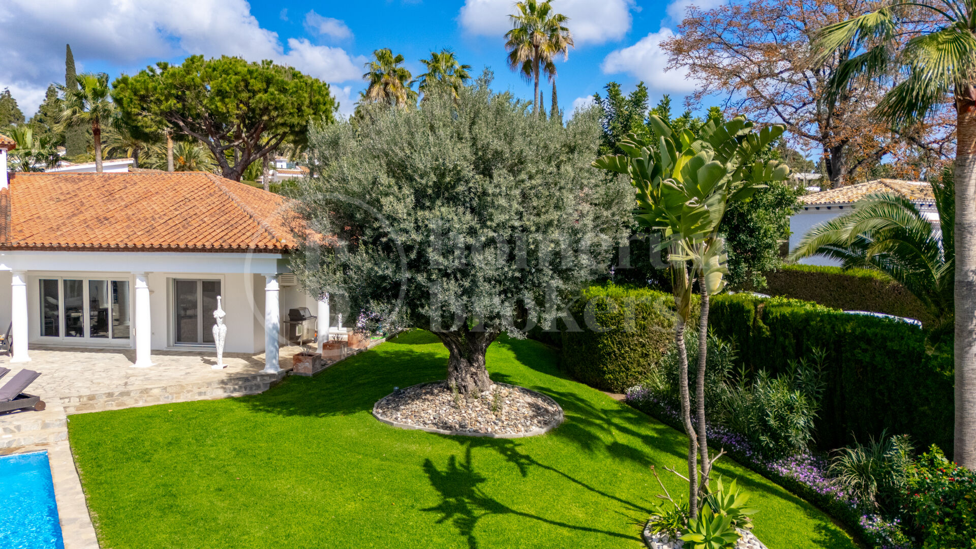 Casa Olivo – Stilren Villa med Självständig Studio i Marbella Öst