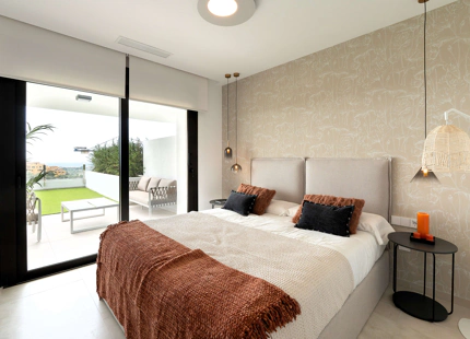 New project in the New Golden Mile with spectacular sea views
