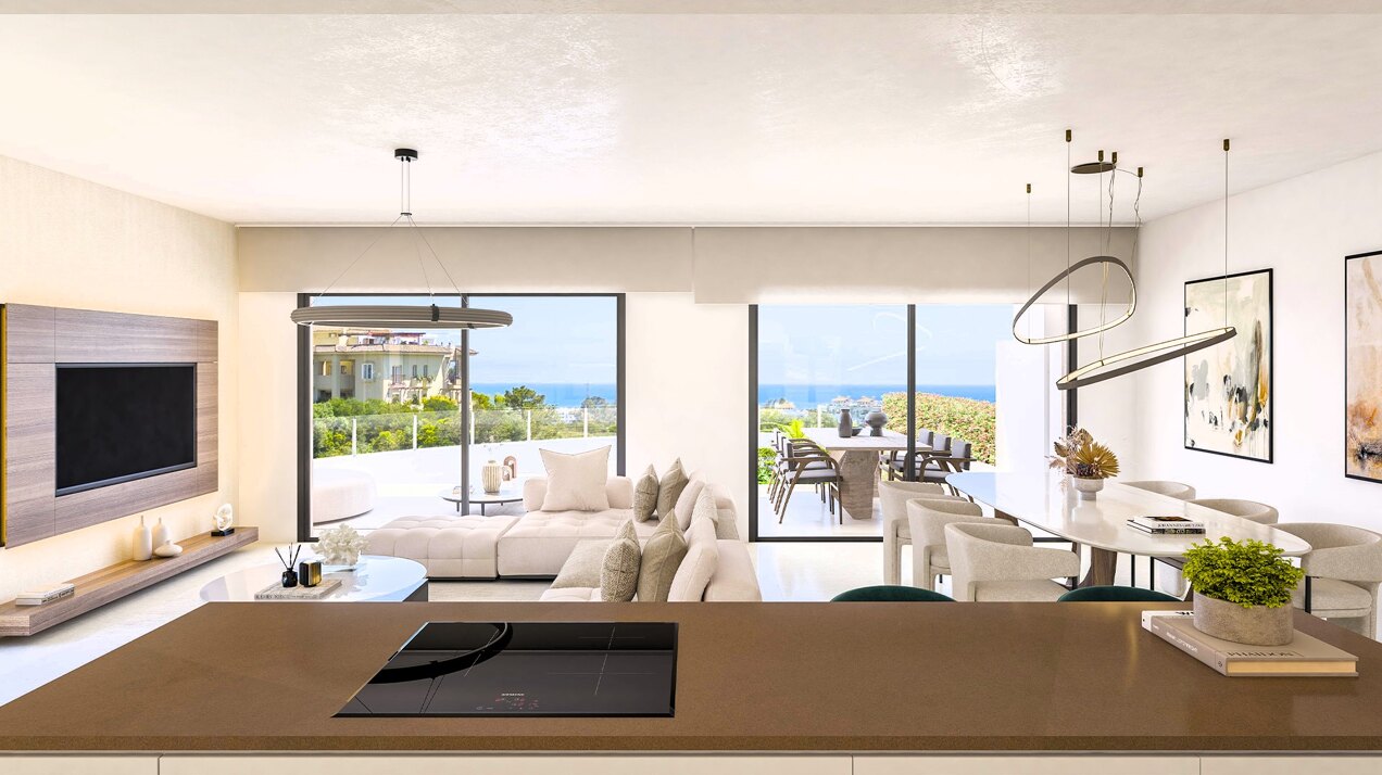 Nuevo proyecto en la Nueva Milla de Oro con espectaculares vistas al mar