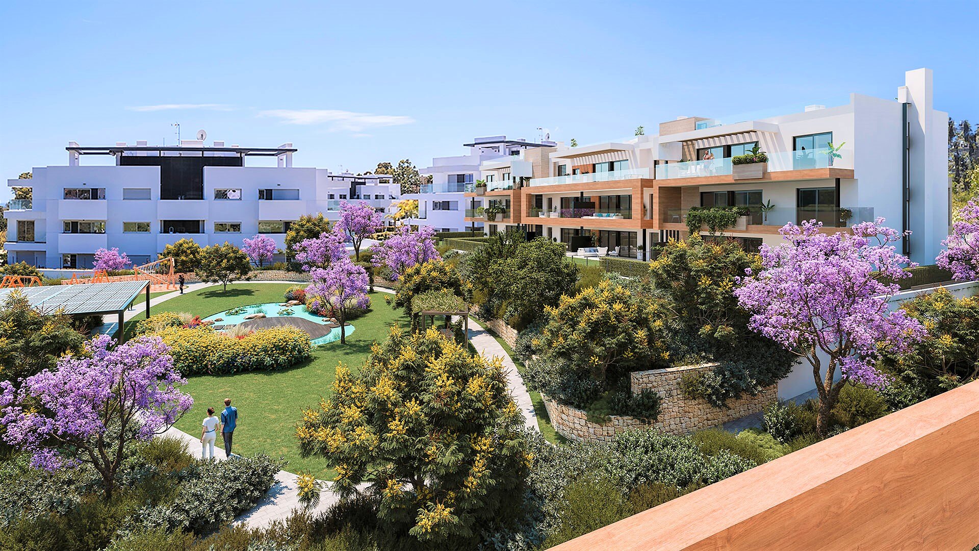 New development of luxury apartments in a prime location next to Puerto Banús