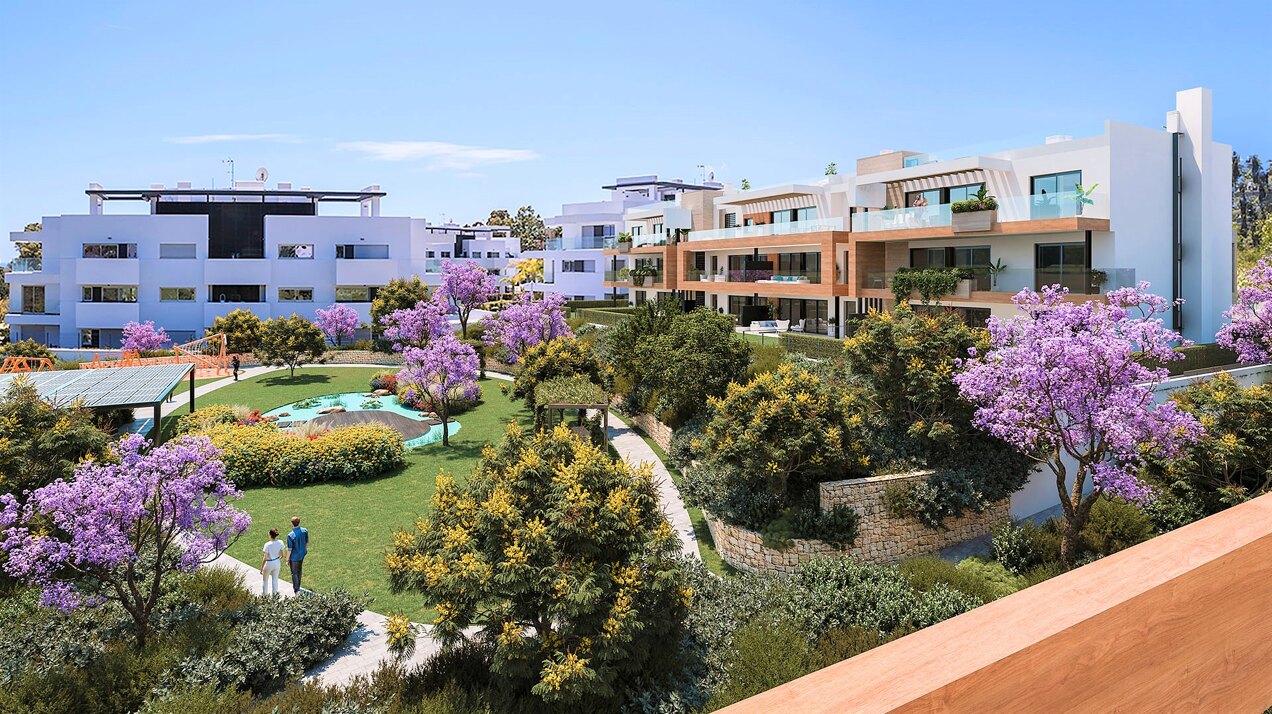 New development of luxury apartments in a prime location next to Puerto Banús