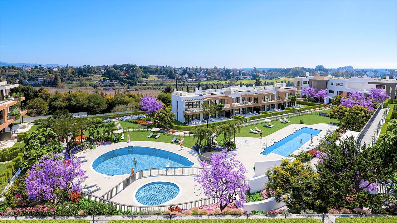 New development of luxury apartments in a prime location next to Puerto Banús