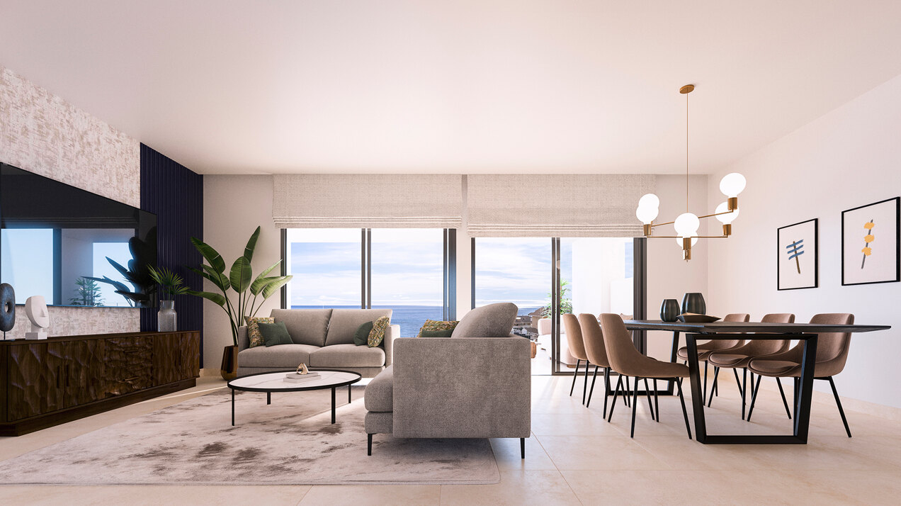Spectacular New Development in Higuerón Beachside