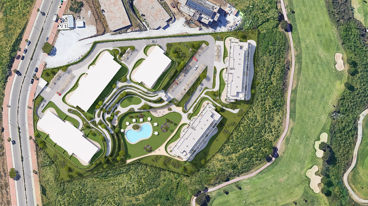 New development in Calanova Golf, Mijas Costa