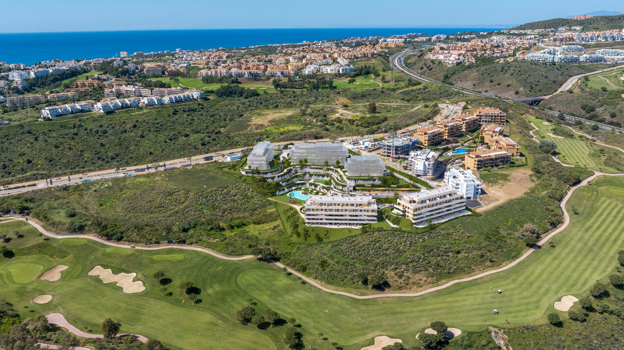 New development in Calanova Golf, Mijas Costa