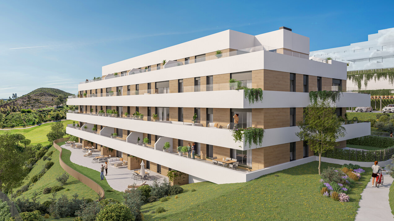 New development in Calanova Golf, Mijas Costa