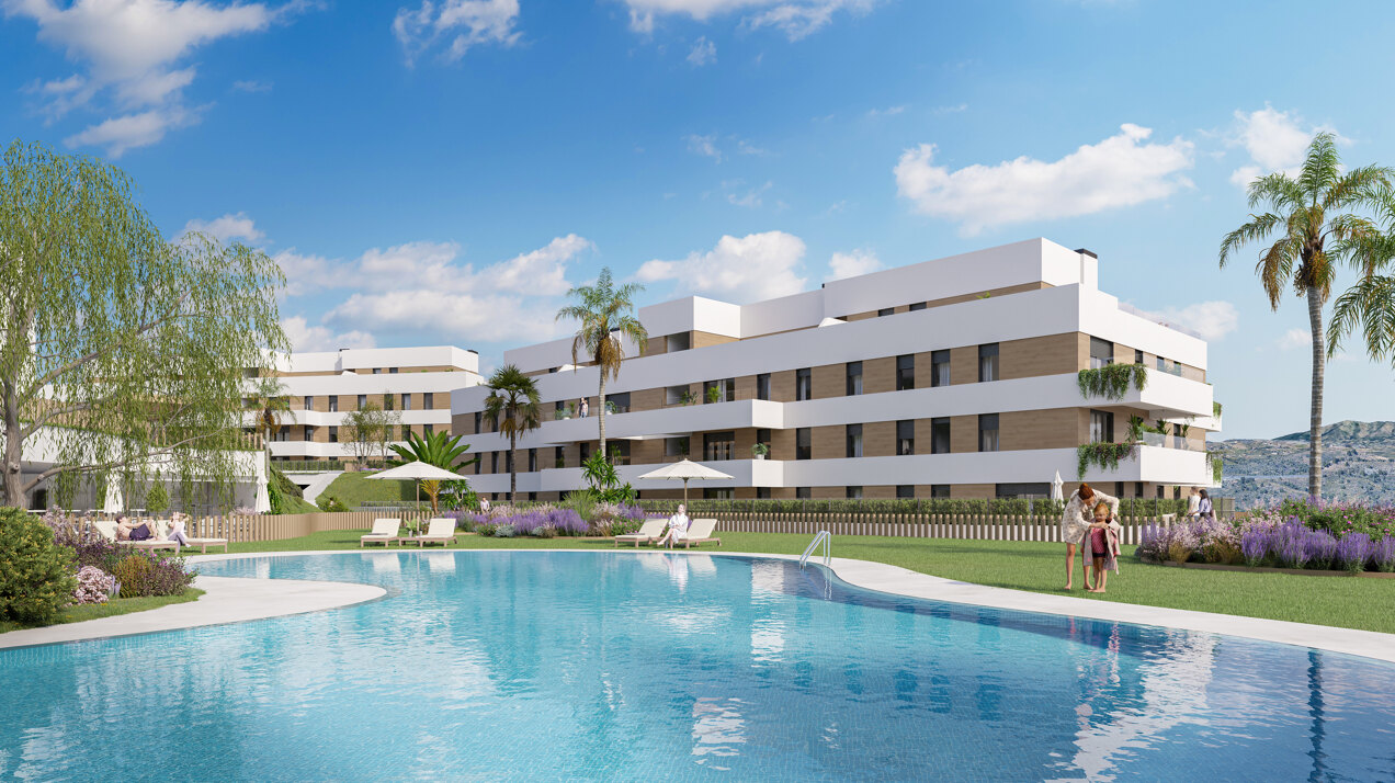 New development in Calanova Golf, Mijas Costa